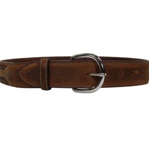 Tony Lama Laced Edge Horsehair Ribbon Western Leather Belt
